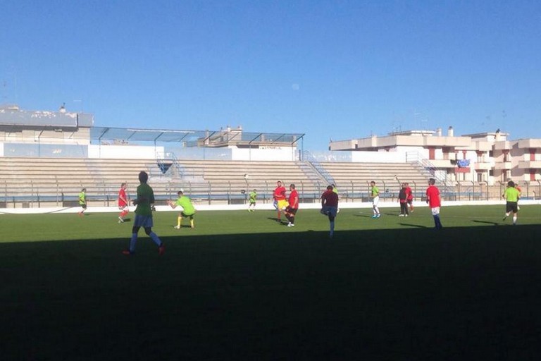 Gradinata ospiti stadio Curlo Fasano