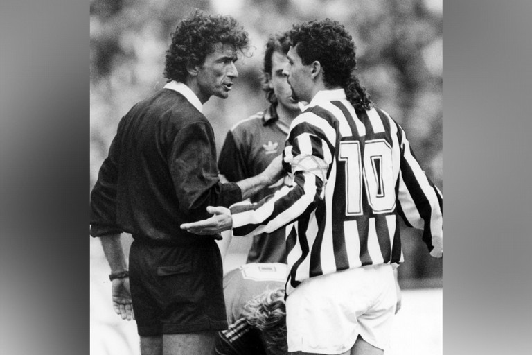 Graziano Cesari e Roberto Baggio
