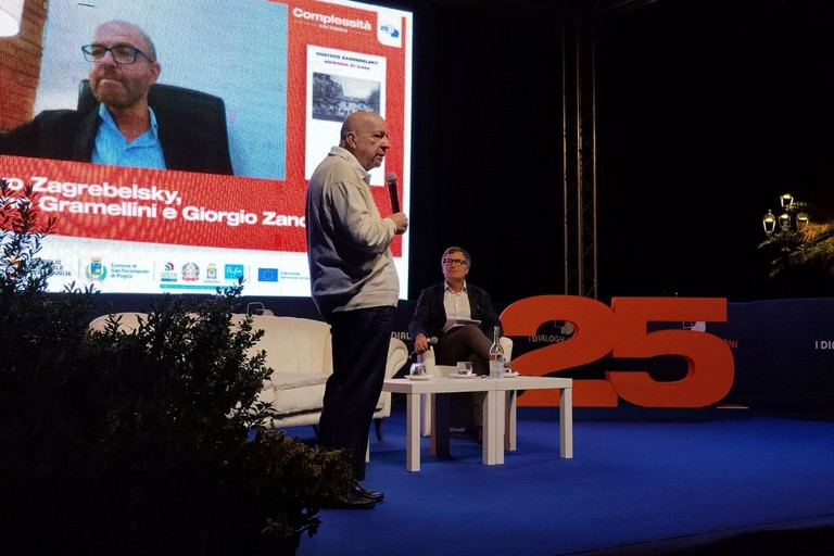 Gustavo Zagrebelsky ai Dialoghi di Trani. <span>Foto Adriana Fabrizio</span>