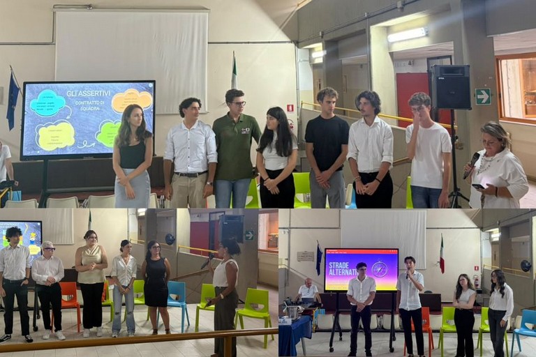 i ragazzi della Festa della Scuola 63^ edizione. <span>Foto Adriana Fabrizio</span>