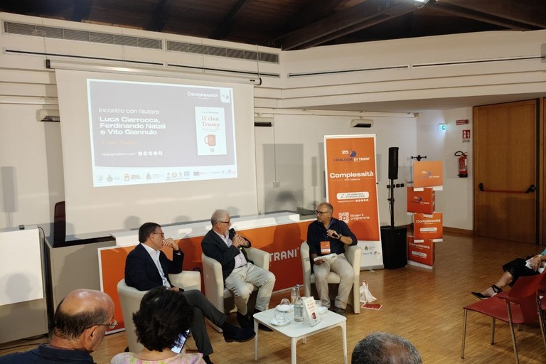 da sinistra: Ferdinando Natali, Luca CIarrocca e Vito Giannulo. <span>Foto Adriana Fabrizio</span>