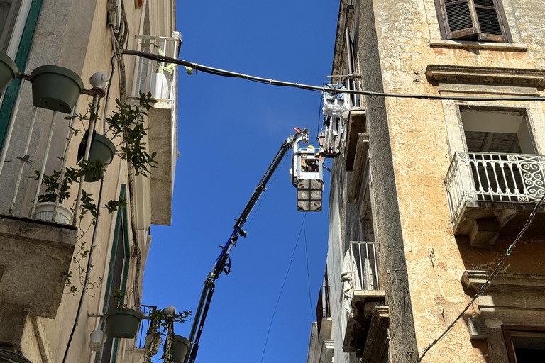 Trani Via Mario Pagano. <span>Foto Tonino Lacalamita</span>