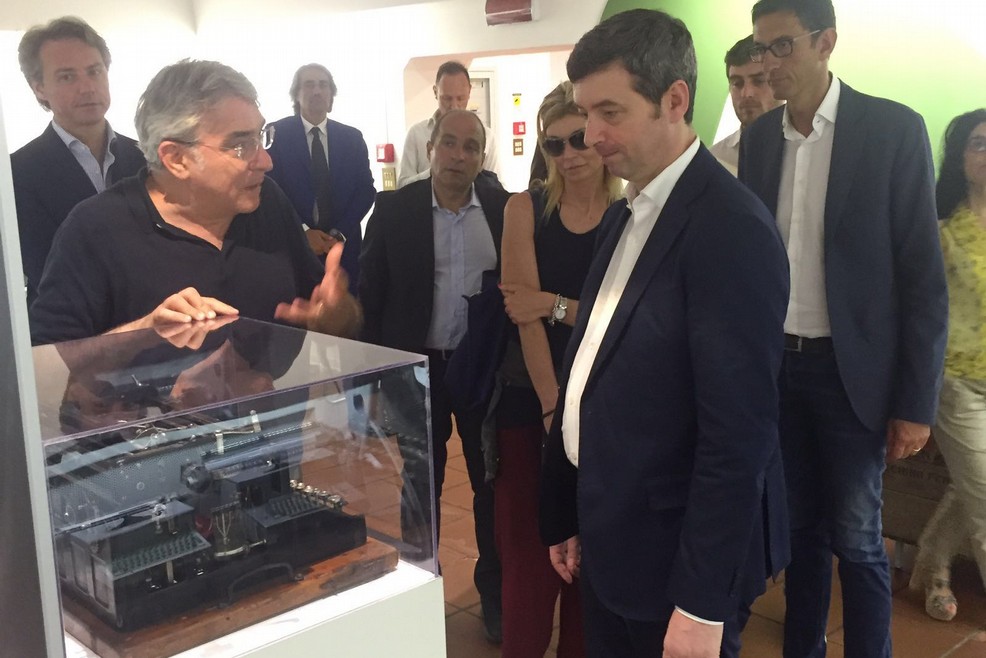 Il ministro Andrea Orlando al Polo museale