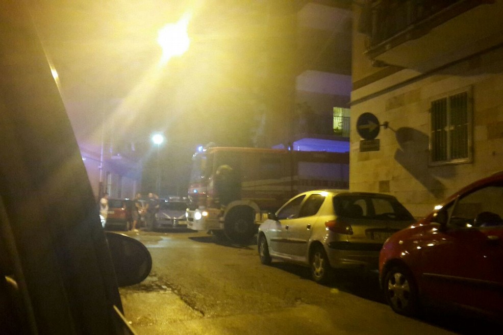 Incendio d'auto in via Pugliese