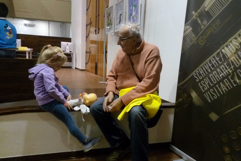 Nonni e bambini al Polo Museale