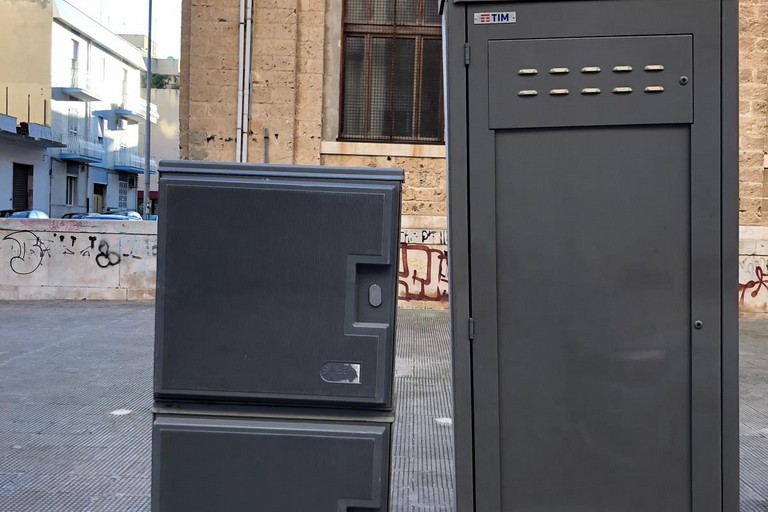 Centralina nei pressi della scuola De Amicis