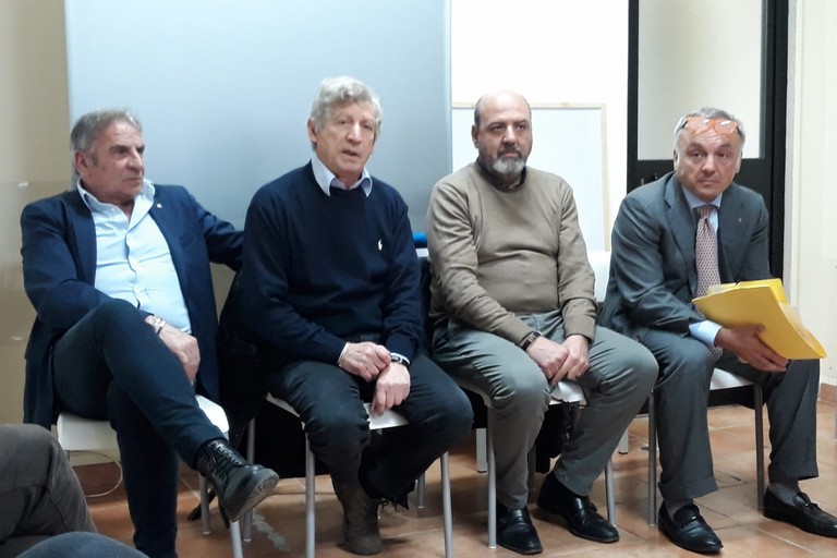 Conferenza stampa centrodestra
