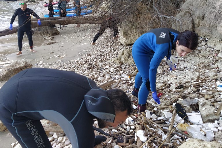 Pulizia spiaggia