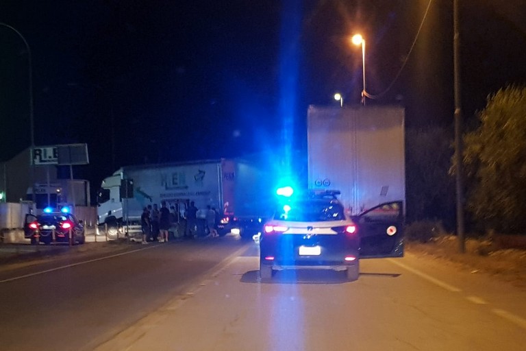 incidente via Barletta