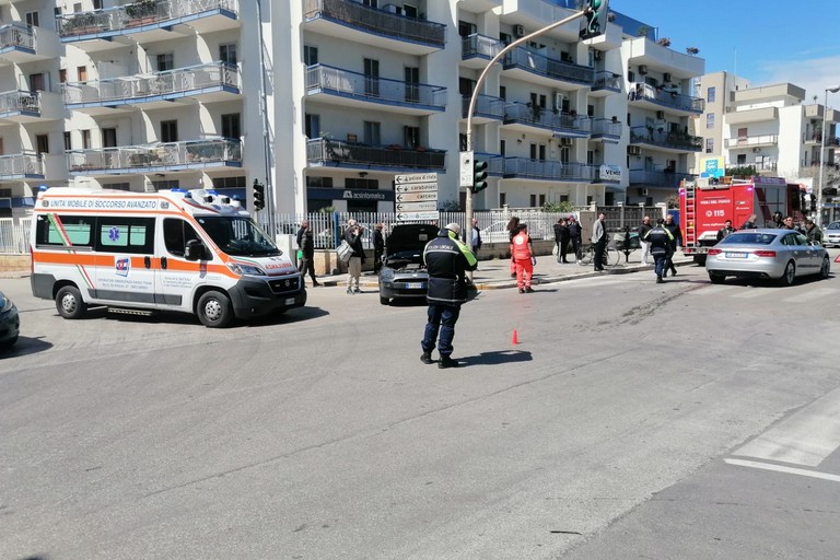 incidente via Malcangi via Venezia