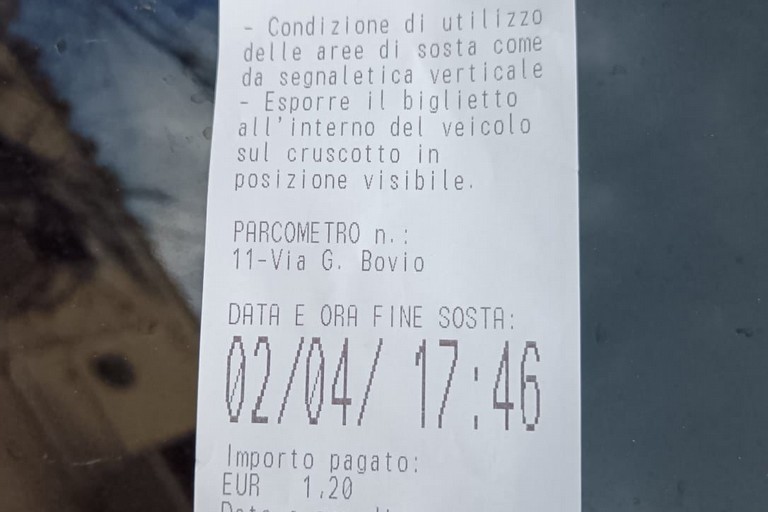 Sosta a pagamento
