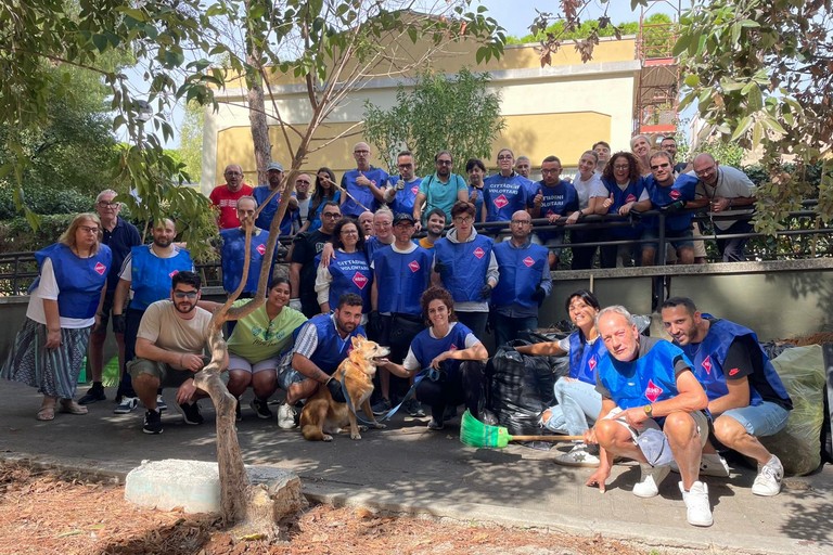 Retake Barletta ripuliscono l’area dell’ex Ospedaletto di Trani