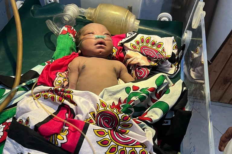 Saverio, il bambino nato in Kenya