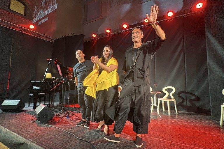 Fabio Cursio Giacobbe - Carla bavaro - Alberto Iovene. <span>Foto Tonino Lacalamita</span>