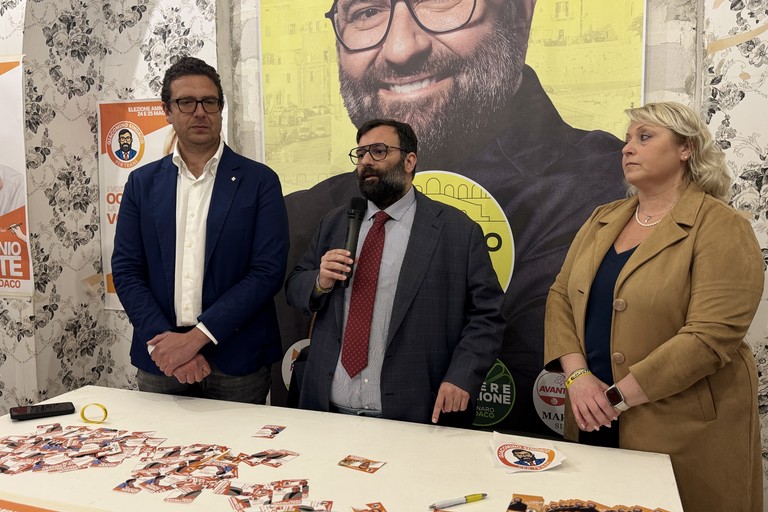 Antonio Loconte e Patrizia Cormio. <span>Foto Tonino Lacalamita</span>