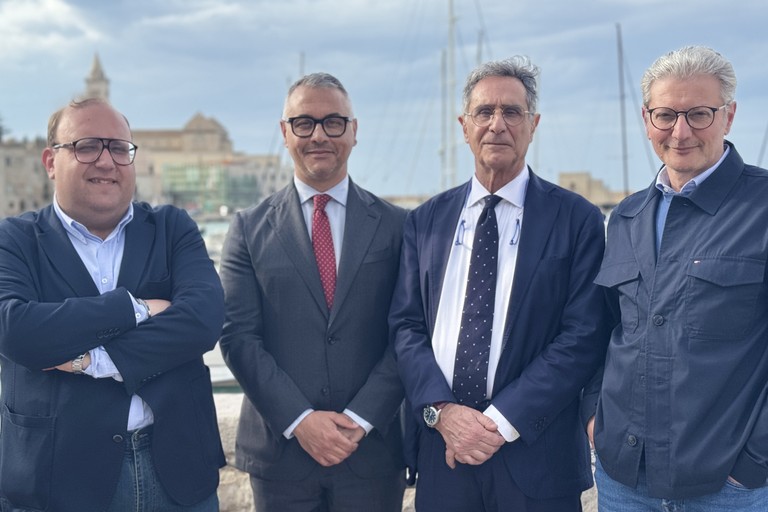 Raimondo Lima - Andrea Ferri - Claudio Barbaro - Angelo Guarriello. <span>Foto Tonino Lacalamita</span>