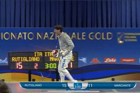 Marco Rutigliano, schermidore tranese