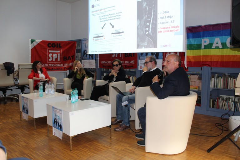 I relatori dell'incontro sulla medicina di genere. <span>Foto Adriana Fabrizio</span>