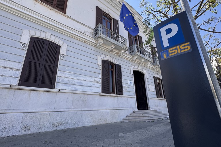 Sis Parcheggio a pagamento Trani. <span>Foto Tonino Lacalamita</span>
