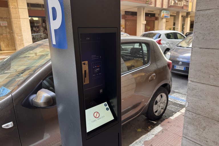 Sosta a pagamento. <span>Foto Tonino Lacalamita</span>