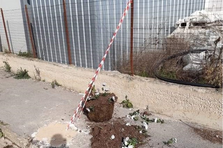 Altare distrutto Raffaele Casale