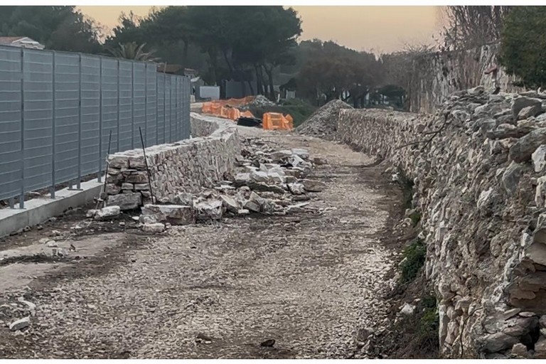 Lavori costa sud