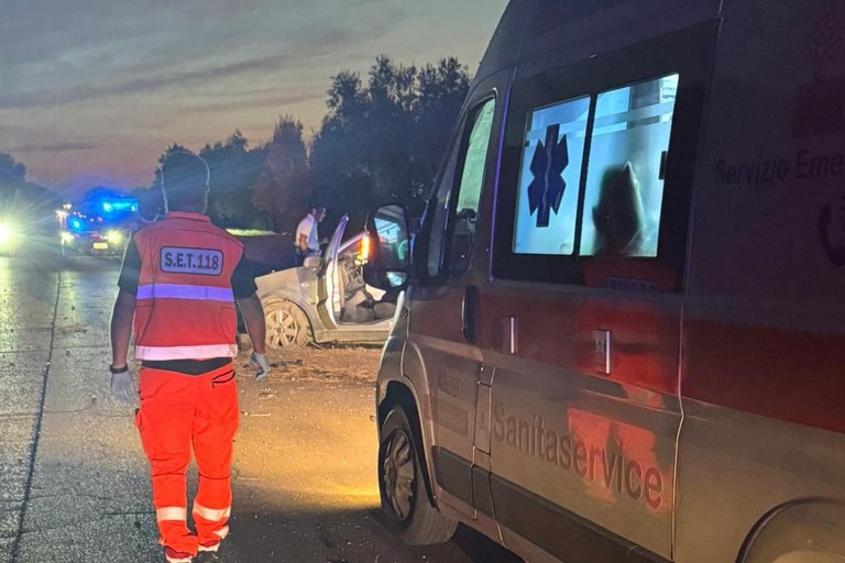 Incidente sulla SS16 nei pressi dell’uscita Boccadoro