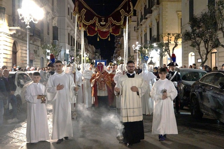Processione dei Misteri Trani. <span>Foto «Feste a Trani» Pagina FB</span>