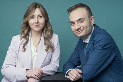 Leonardo Colafelice e Cristina Di Lecce