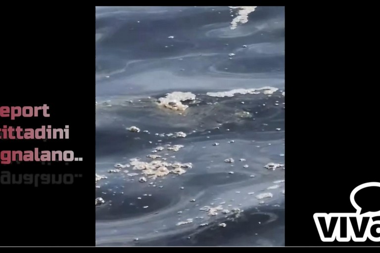 Liquami in mare sul Lungomare Colombo