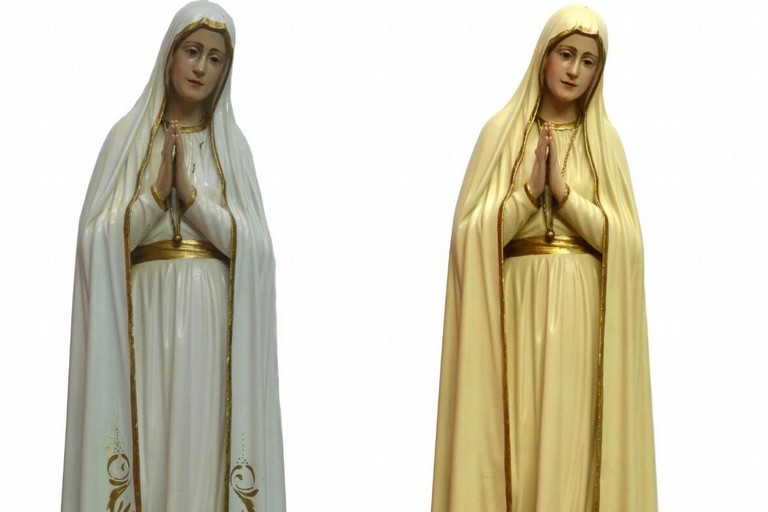 Statua Madonna di Fatima - restaurata