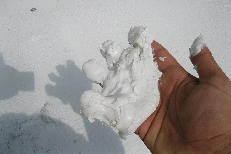 La marmettola, scarto della lavorazione del marmo. <span>Foto Credits</span>