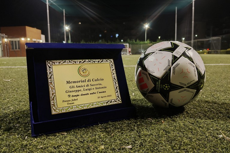 “Gli amici di Saverio”, a Trani il 3° memorial dedicato a Saverio Di Meo. <span>Foto Adriana Fabrizio</span>