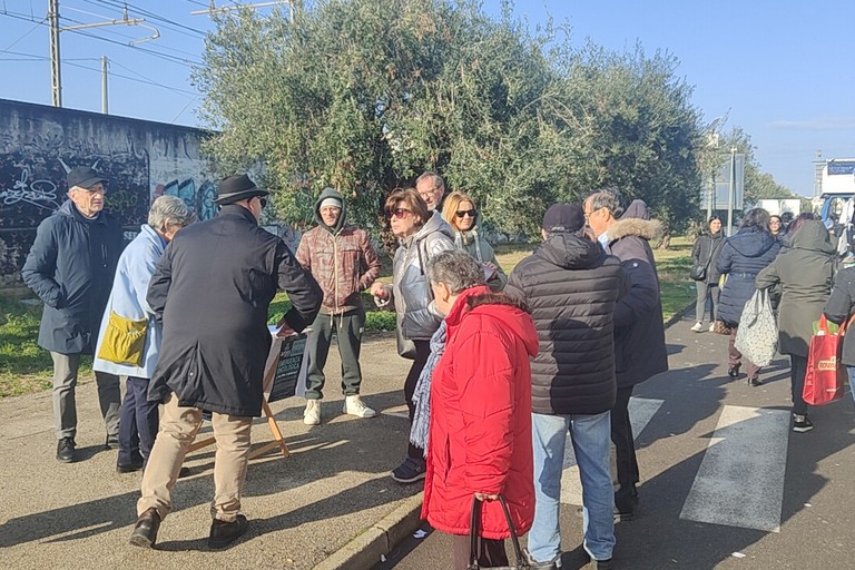 Mercato comunale a Trani