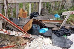 Degrado in via Giacchetti