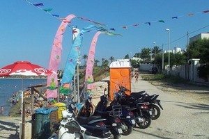 Bagni chimici in spiaggia