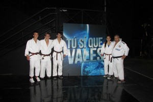 Judo Trani, provino per Tu si que vales