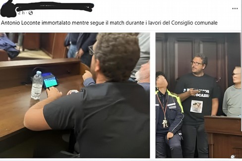 Trani - Consigliere Loconte, in Consilio Comunale esplode la polemica sulla foto rubata alle spalle