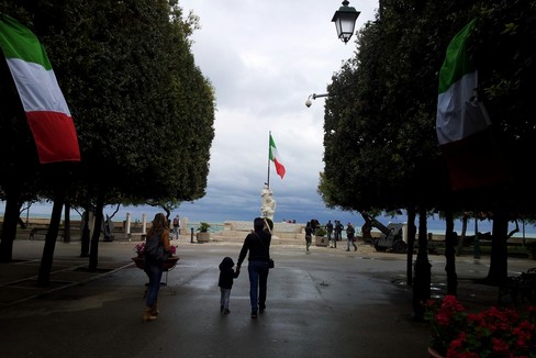 25 Aprile in Villa comunale