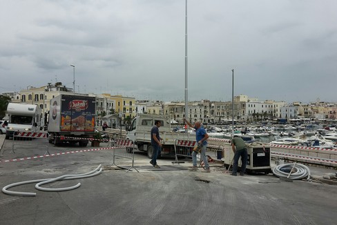 Installazione varchi elettronici sul porto