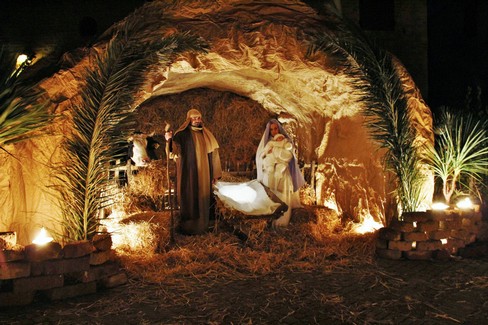 Presepe vivente  "..Nato da donna "