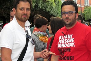 Manifestazione Arcigay a Trani
