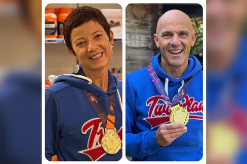 Maratona di New York 2025 : Silvia Baldassarre e Gigi Riserbato