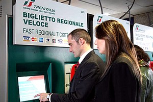 Biglietteria automatica Trenitalia