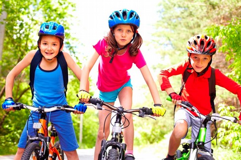 Bambini in bici