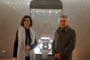 Laura Boldrini e Natale Pagano al Polo museale