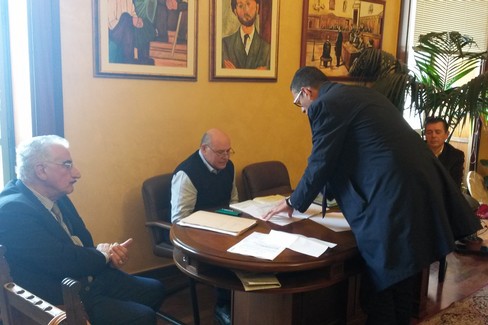 incontro Bottaro con Bortone e Scarcella per Tribunale