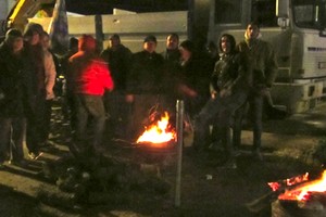 Sciopero autotrasportatori a Trani