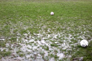 Campo Calcio Allagato