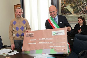 Premiazioni Cartoniadi di Puglia al Comune di Trani